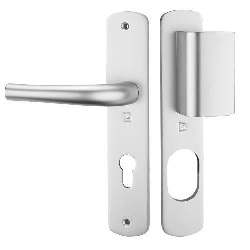 HERACLES B-SALOME-20 ensemble sur plaque entraxe 195 mm palière SGN2 argent SALO