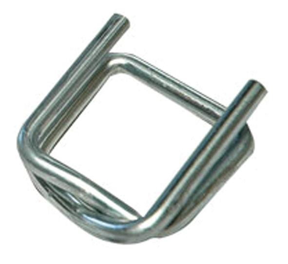 BOUCLE METALLIQUE POUR FEUILLARD TEXTILE LARG 32