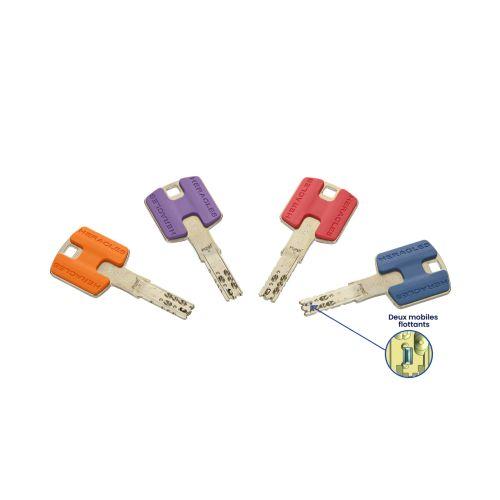 HERACLES HQ2A2P1-10083252 cylindre à double entrée A2P* 32 x 52 mm PLATINUM HQ2®