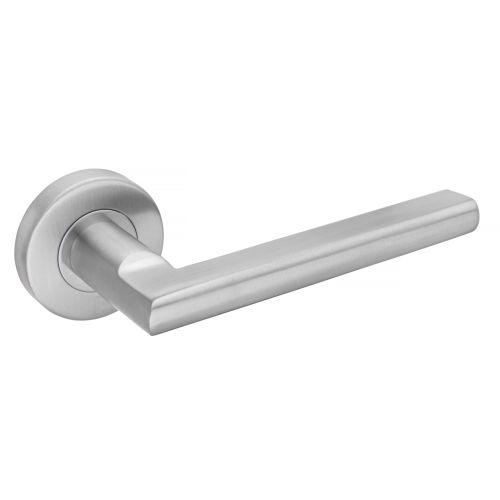 HERACLES B-INOX-16 béquille double 1694 sur rosace inox brossé JADE HOME