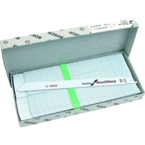Lame de scie sabre Bosch S1122 HF Flexible pour bois et métal PALLETTE