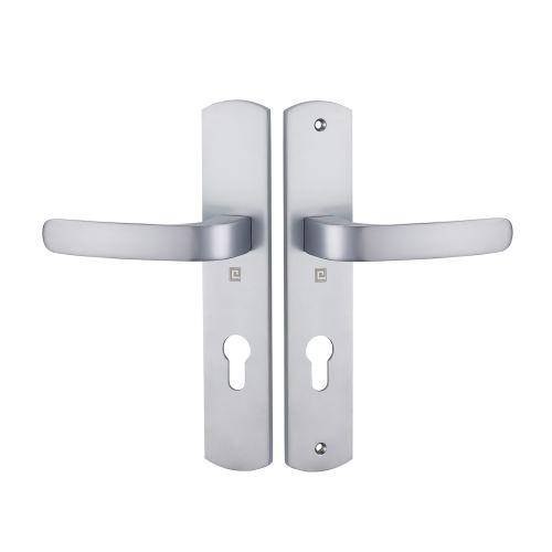 HERACLES B-ELFE-03 ensemble sur plaque entraxe 195 mm clé I chromé mat ELFE HOME