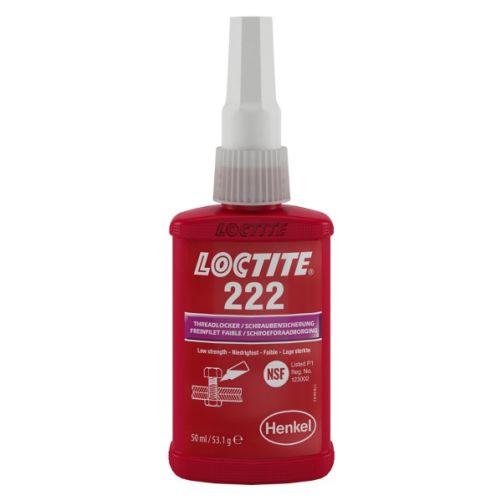 Frein filet faible 222 flacon 50ml - LOCTITE - 195743
