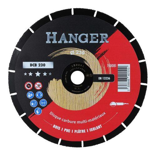 HANGER 150081 disque carbure multi-matériaux 230 mm