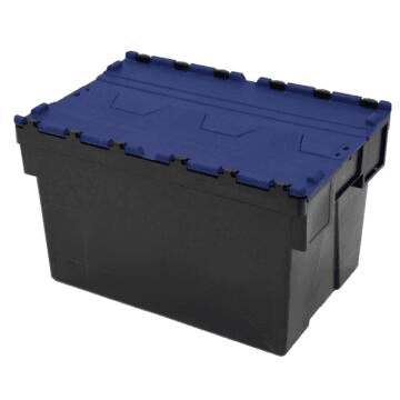 BAC GERBABLE A COUVERCLE BLEU