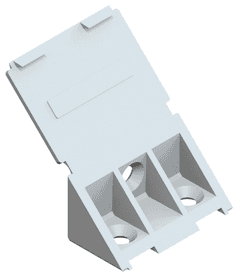 TAQUET POLYPROPYLENE TAC-ECKER LARGE 43X25X25 MM