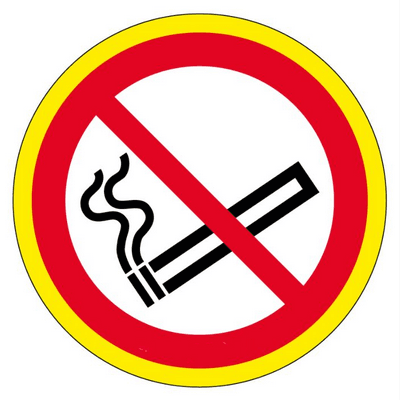 PANNEAU INTERDICTION DIA 300 MM HAUTE VISIBILITE