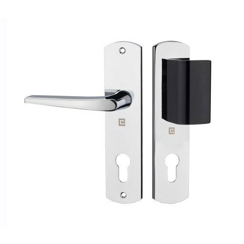 HERACLES B-KROM-12 ensemble sur petites plaques entraxe 70 mm palière clé I chro