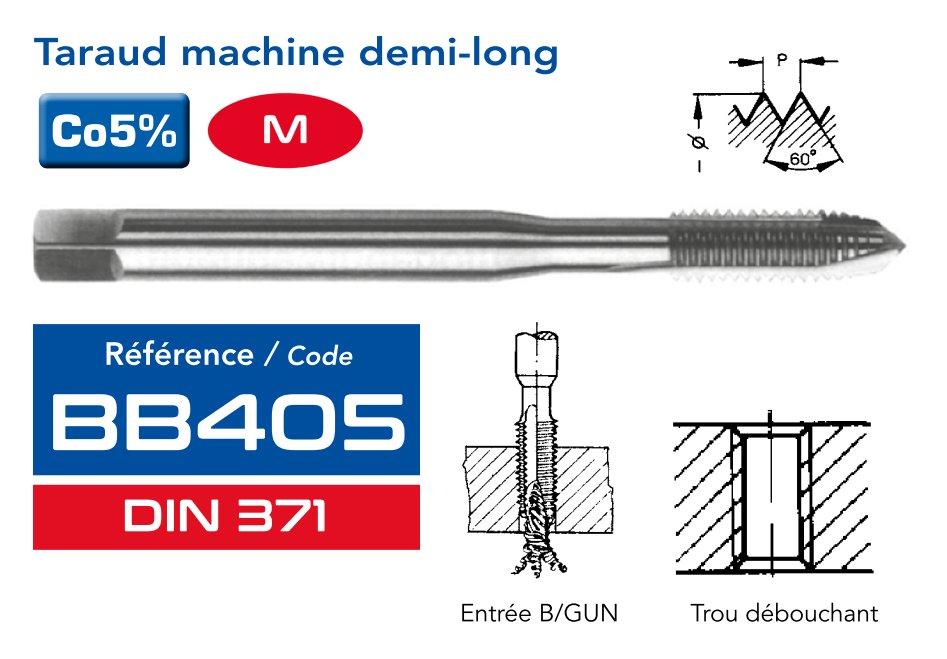 Taraud machine Co5% DIN371 GUN