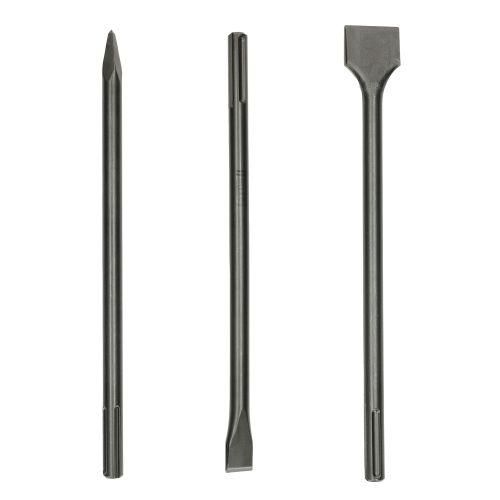 Set de 3 burins SDS-Max (pic + plat + bêche) 400 mm - HANGER 155991