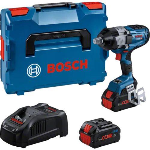 Boulonneuse à choc 18V Bosch GDS 1600 HC - 2 batteries 8Ah - chargeur - coffret