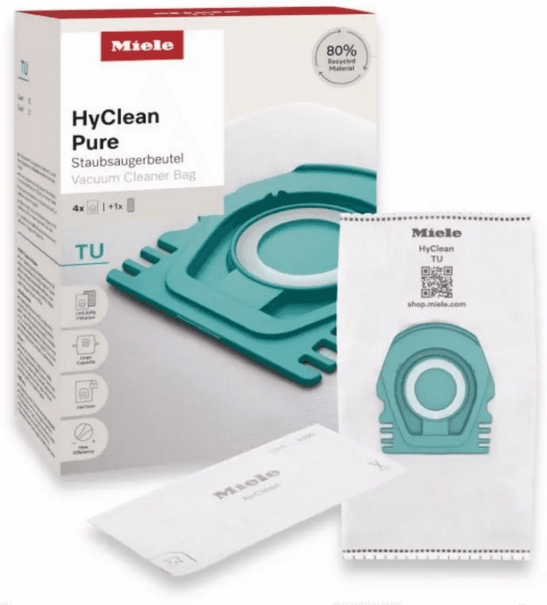 Quatre sacs aspirateur HYCLEANPURE TU Miele